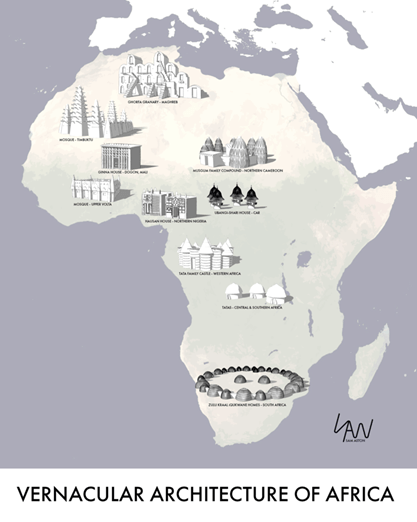 Symbolic thought of african arts and architecture